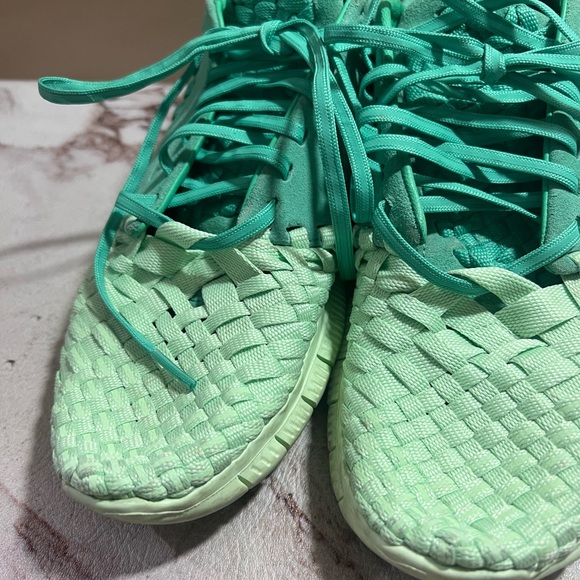 Nike Free Inneva Woven II SP Verde & Vapour Green 9.5 sneakers/trainers/shoes - Picture 3 of 10